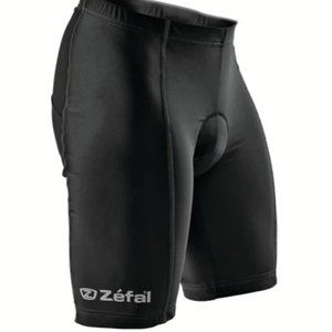 Zefal Comfort Bike Shorts (Unisex, Black, L-XL, 32-36")